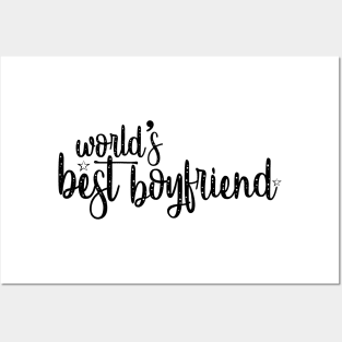 World's Best Boyfriend Posters and Art